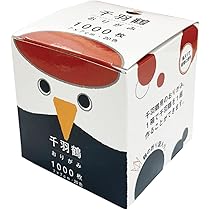 7mm千羽鶴 七七七千羽鶴（縁起のいいスリーセブン）カラフルな千代紙 | iichi